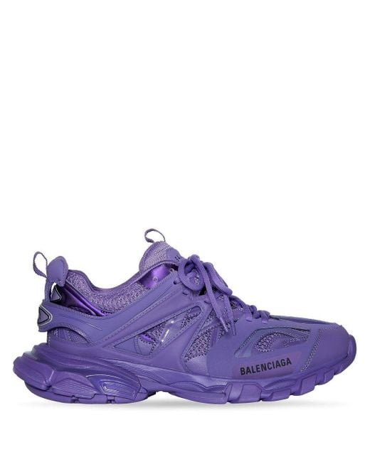 Balenciaga Purple Track Sneaker