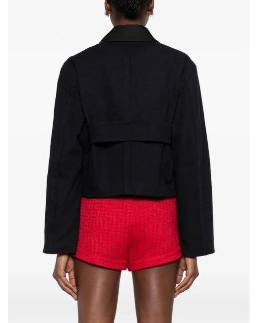 N°21 Black Collared Button Jacket