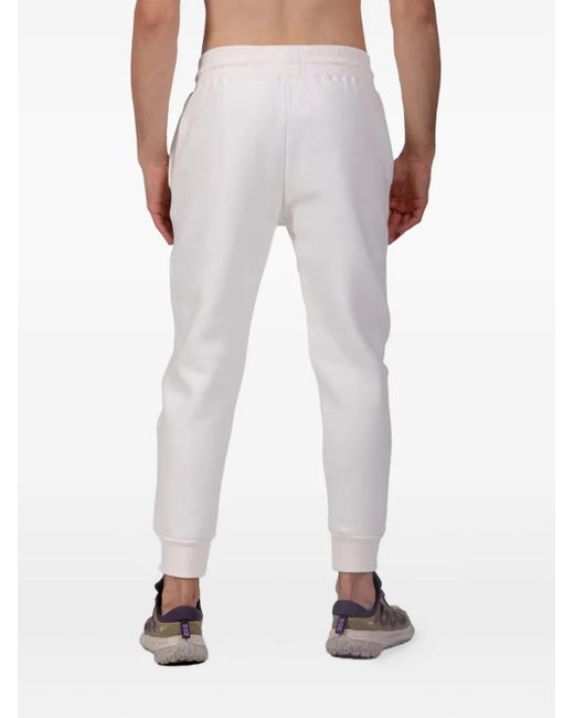 PODHIO White Logo-Print Track Pants