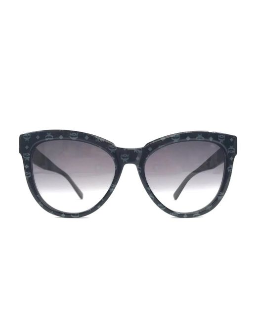 メンズ MCM モノグラム キャットアイ サングラス Black