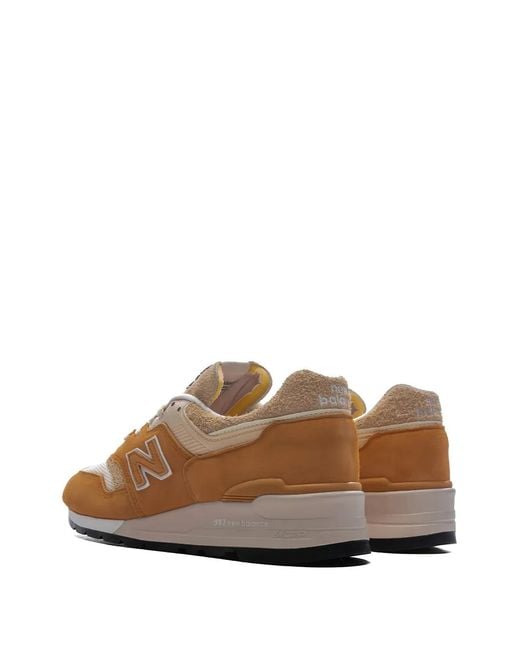 New Balance Brown Side Logo Sneakers