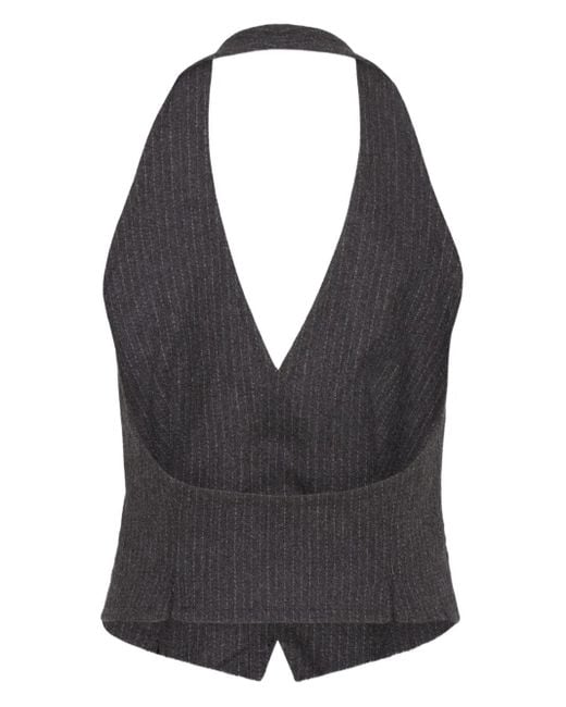 DSquared² Black Bianca Waistcoat