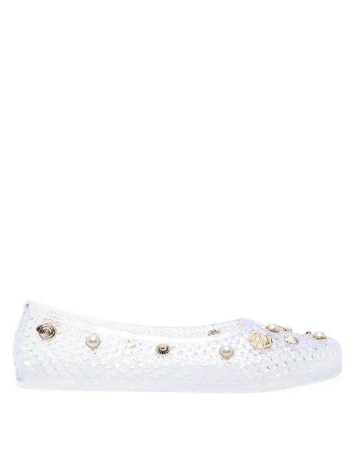 Ancient Greek Sandals Iro フラットシューズ White