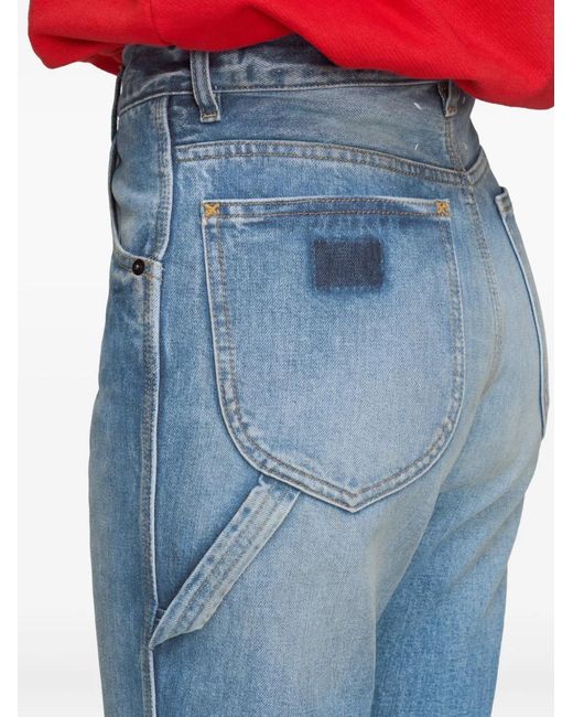 Maison Margiela Blue Five-Pockets Jeans