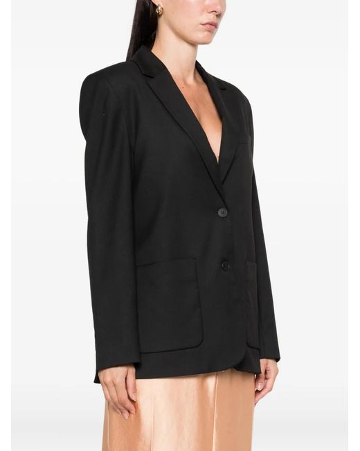 Blazer Con Bolsillos De Parche THE GARMENT de color Black