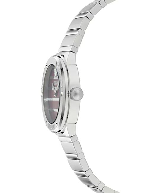 Versace Pink Striped-Dial 33Mm