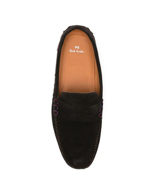 Paul Smith White Penny Stitching Loafers for men