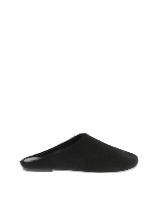Proenza Schouler Black Glove Leather Mules