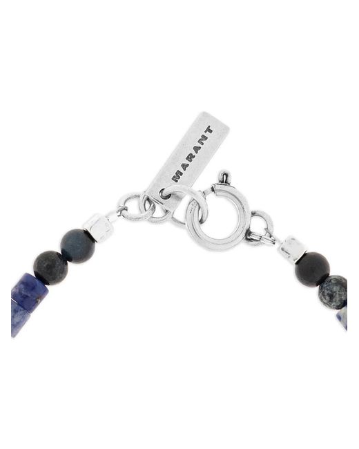 Isabel Marant Metallic Stone-Embellished Bracelet for men