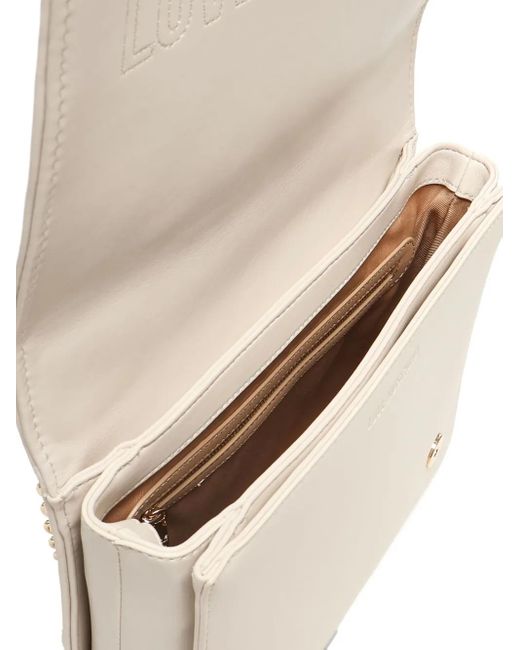 Bolso de hombro acolchado Love Moschino de color White