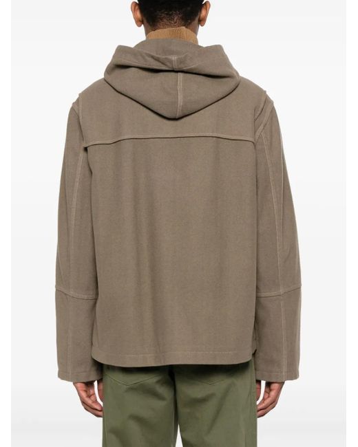 Our Legacy Green Cropped Duffel Jacket for men
