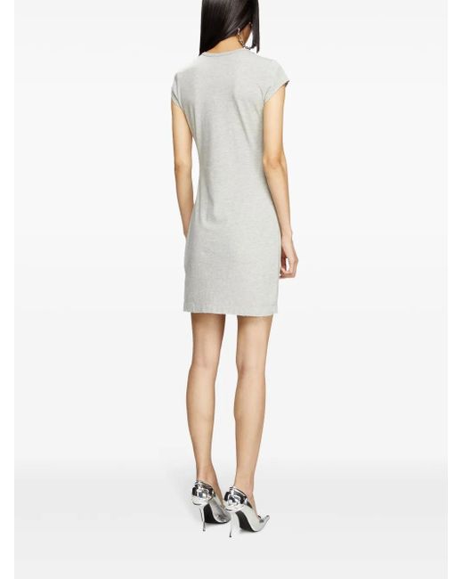 Vestido corto New Year of the Snake D-Angiel DIESEL de color White