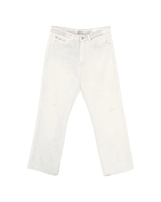 Our Legacy White Jean À Effet Usé for men