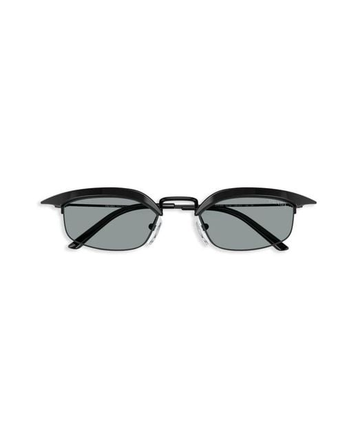 Prada Brown Geometric-Frame Sunglasses