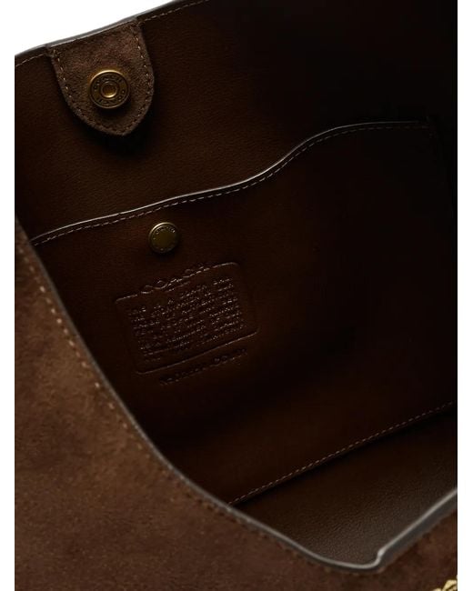 COACH Brown Brooklyn Shoulder Bag 34
