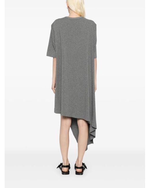 JNBY Gray Asymmetrisches Kleid
