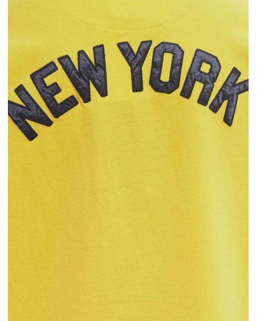 Polo Ralph Lauren Yellow New York Logo T-Shirt for men