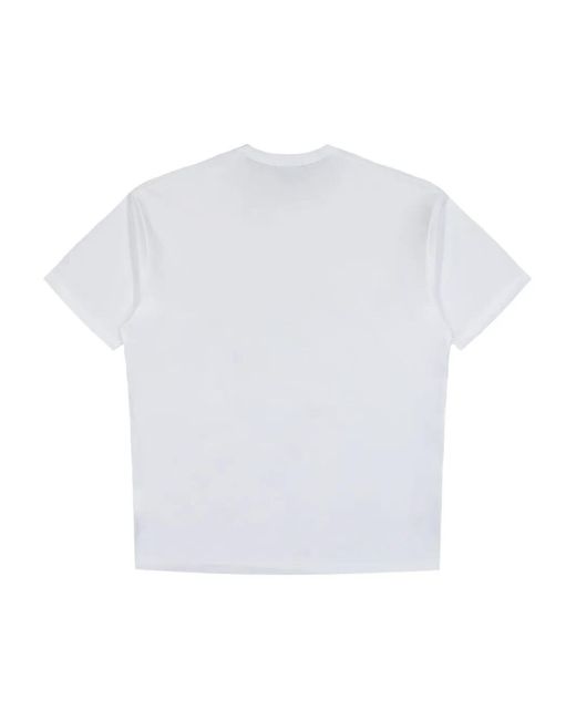Comme des Garçons White Print-Detail T-Shirt for men