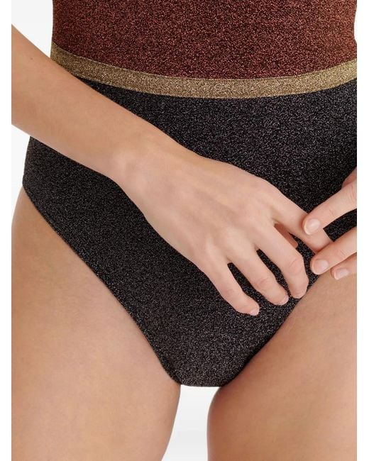 Eres Calanque Lurex Badpak in het Brown