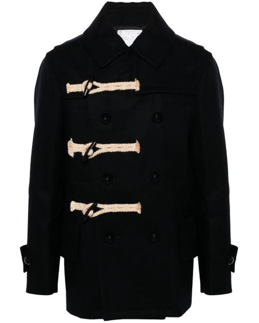 Sacai サカイ 12AW WOOL COAT SACAI JACKET OUTER 12AW BEIGE WOOL SIZE2 (M size) Made In
