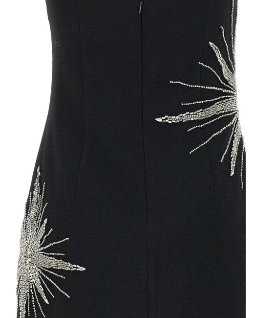 Rebecca Vallance Black Estella Minikleid