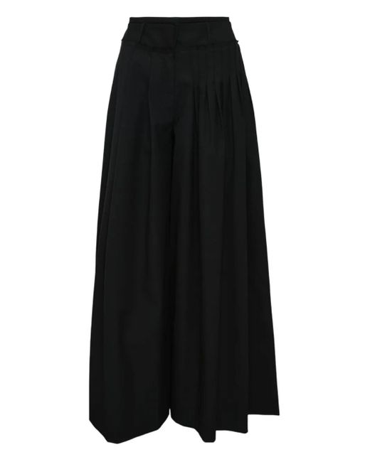 MMAM Black Pleated Trousers