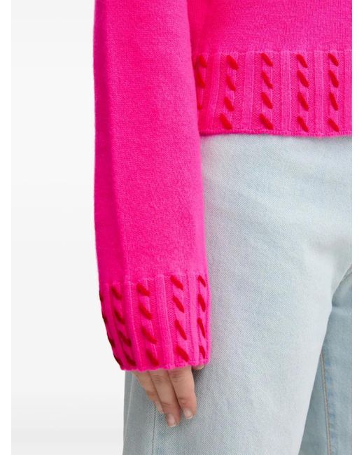 Jersey con cuello redondo From Future de color Pink