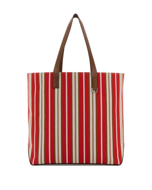 Fendi Embroidered Canvas Shopping Bag for men