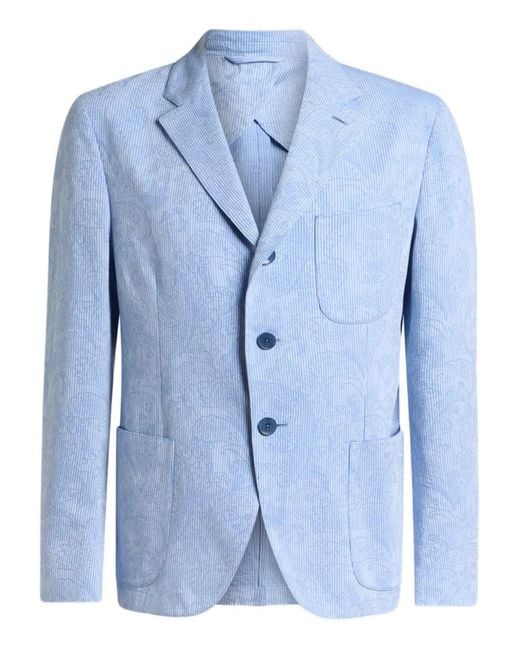 Chaqueta A Rayas Etro de hombre de color Multicolor