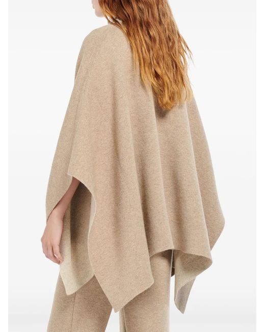 Barrie Natural Cashmere Cape
