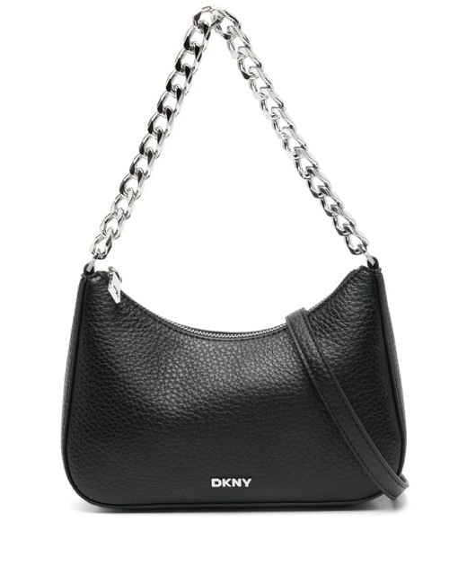 DKNY Black Jenna Demi Shoulder Bag