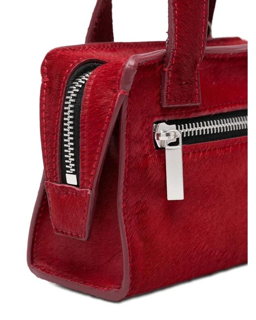 Borsa Tote Mini di SAPIO in Red