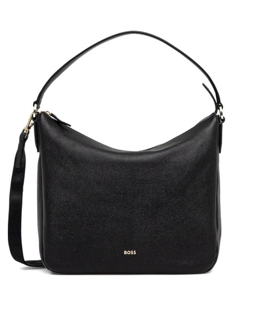 Boss Black Strukturierte Schultertasche
