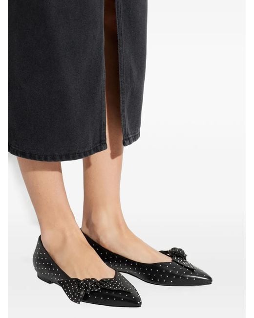 Isabel Marant Black Belko Ballet Flats