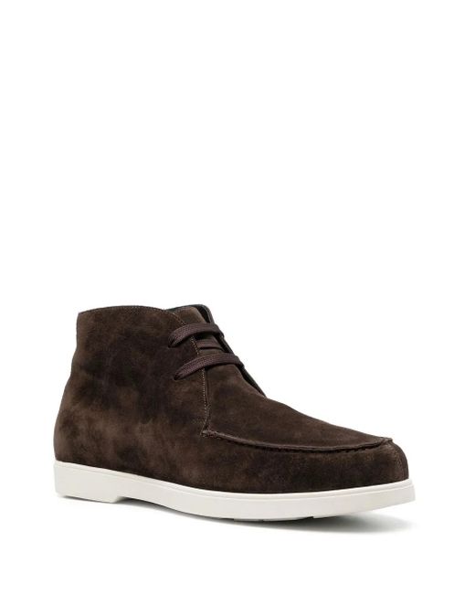 Moorer Brown Bruschi Ankle Boots for men