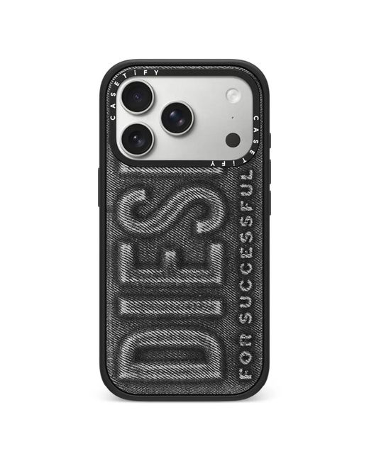 DIESEL X Casetify 60558 Logo-Detail Iphone 17 Pro Case in Black | Lyst