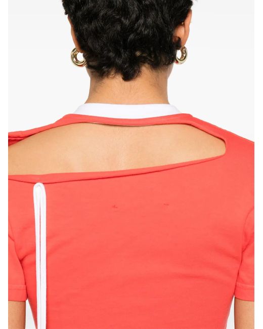 OTTOLINGER カットアウト Tシャツ Red