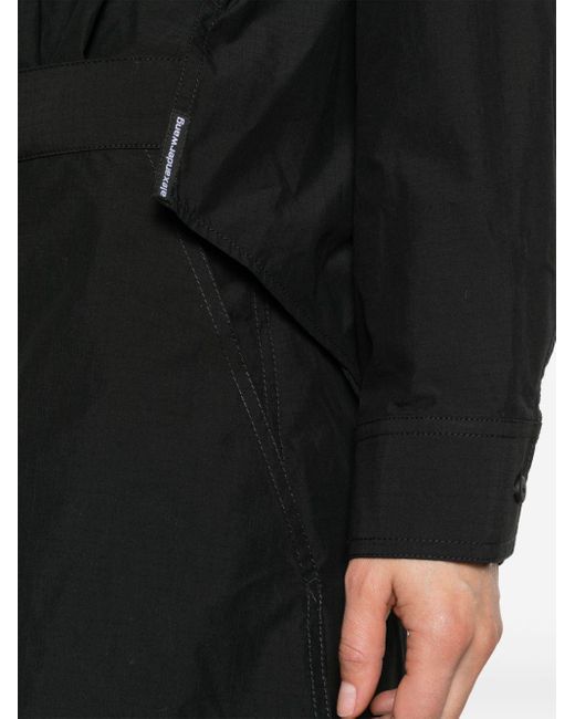 Combinaison à poches cargo Alexander Wang en coloris Black