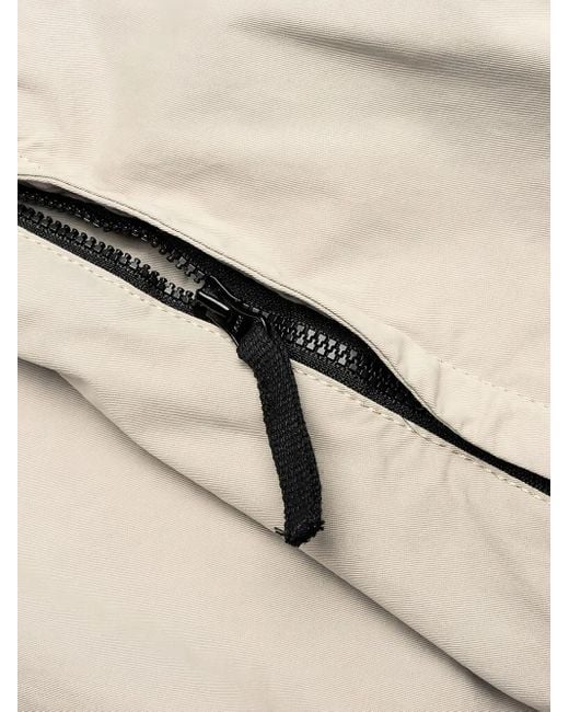 Stone Island Natural Cargo-Pocket Logo-Appliqué Trousers for men