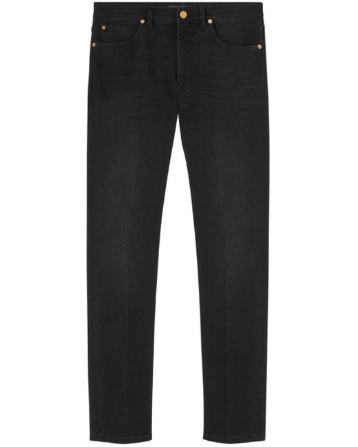 Versace Slim-fit Jeans in het Black voor heren