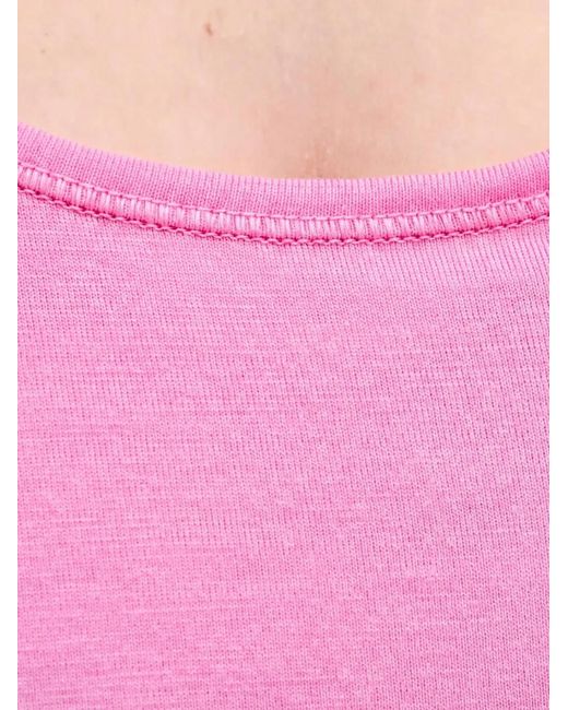 Icebreaker Pink Criss-Cross Strap Tank Top