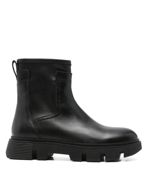 Geox Black Vilde Ankle Boots