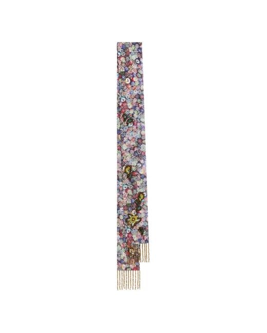 Sciarpa di Dries Van Noten in White