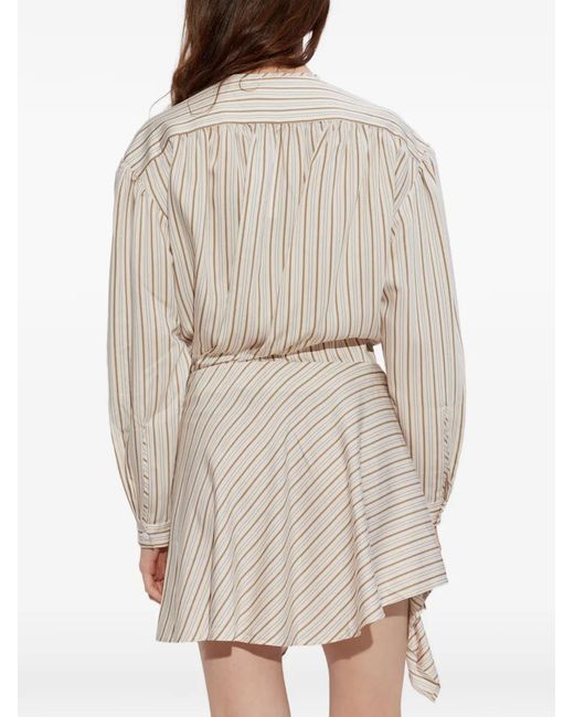 IRO White Utenia Asymmetric Dress