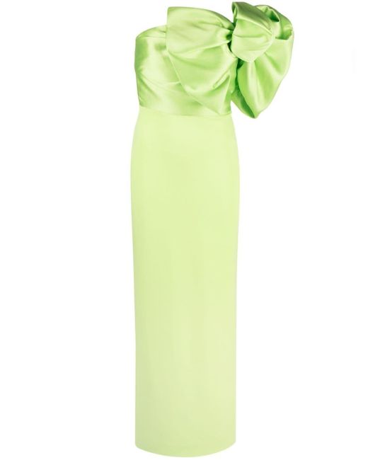 Vestido Selia largo Solace London de color Green
