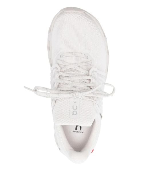 On Shoes White Cloudswift 4 Sneakers