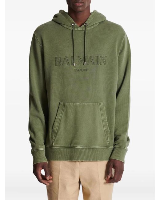 Balmain Green Sweaters for men