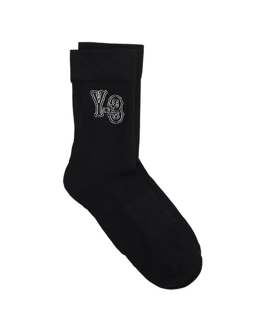 Y-3 Sokken Met Logo in het Black voor heren