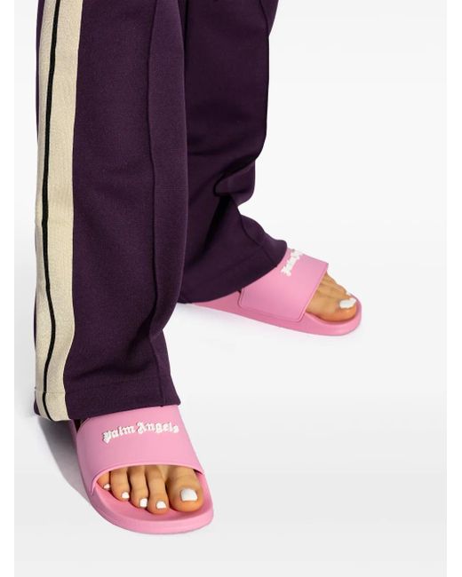 Palm Angels Pink Flat Shoes