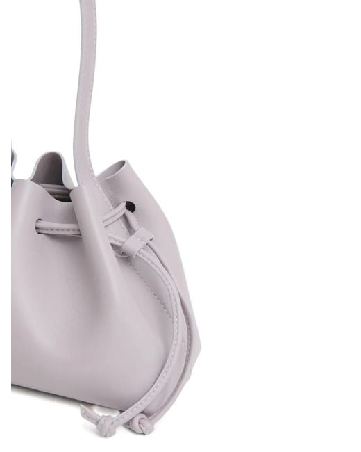 Mansur Gavriel Pouchette Kleine Tas Met Trekkoord in het Purple